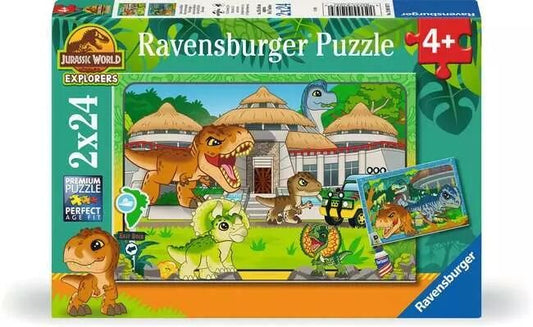 RB (4+) 24 PC x2 | JURASSIC WORLD - LIVIN' THE WILD LIFE!