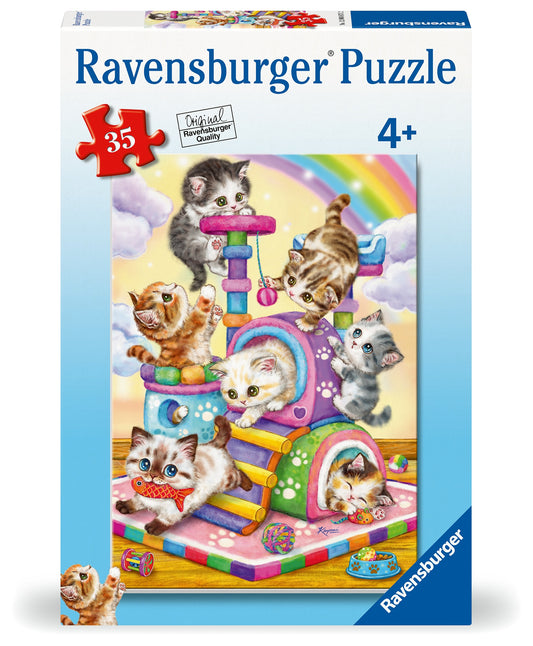 RB (4+) 35 PC PLAYFUL PURR BABIES