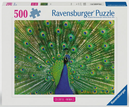 RB 500 PC | COLORFUL ANIMALS - PEACOCK