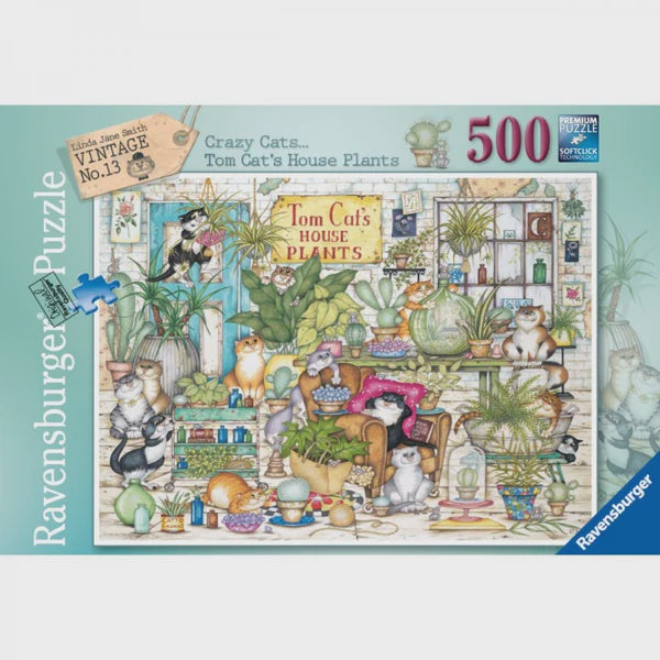 RB 500 PC | CRAZY CATS: TOM CAT'S HOUSE PLANTS