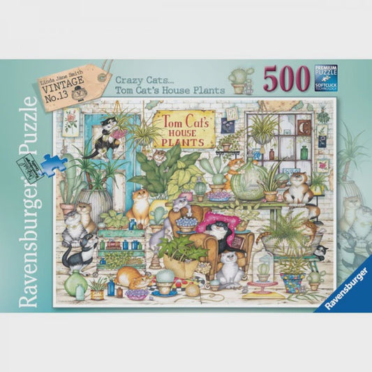 RB 500 PC | CRAZY CATS: TOM CAT'S HOUSE PLANTS
