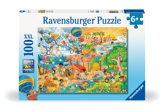 RB (6+) 100 PC | FOUR SEASONS OF FUN PUZZLE