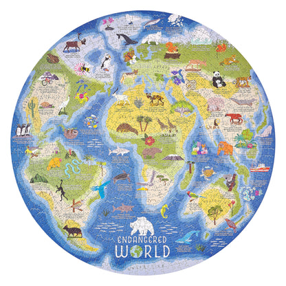 RIDLEYS 1000 PC | ENDANGERED WORLD JIGSAW