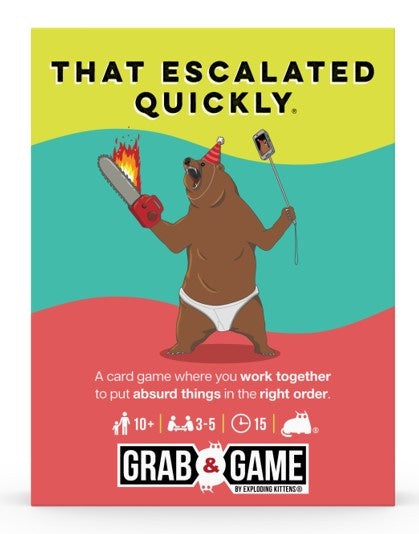 THAT ESCALATED QUICKLY | GRAB AND GAME