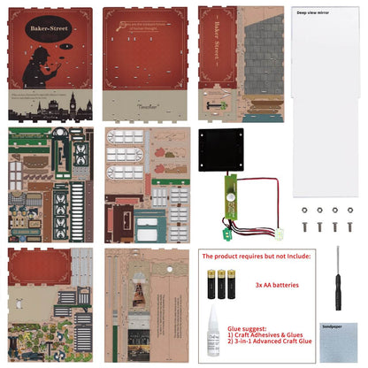 TONECHEER | BOOK NOOK - BAKER STREET
