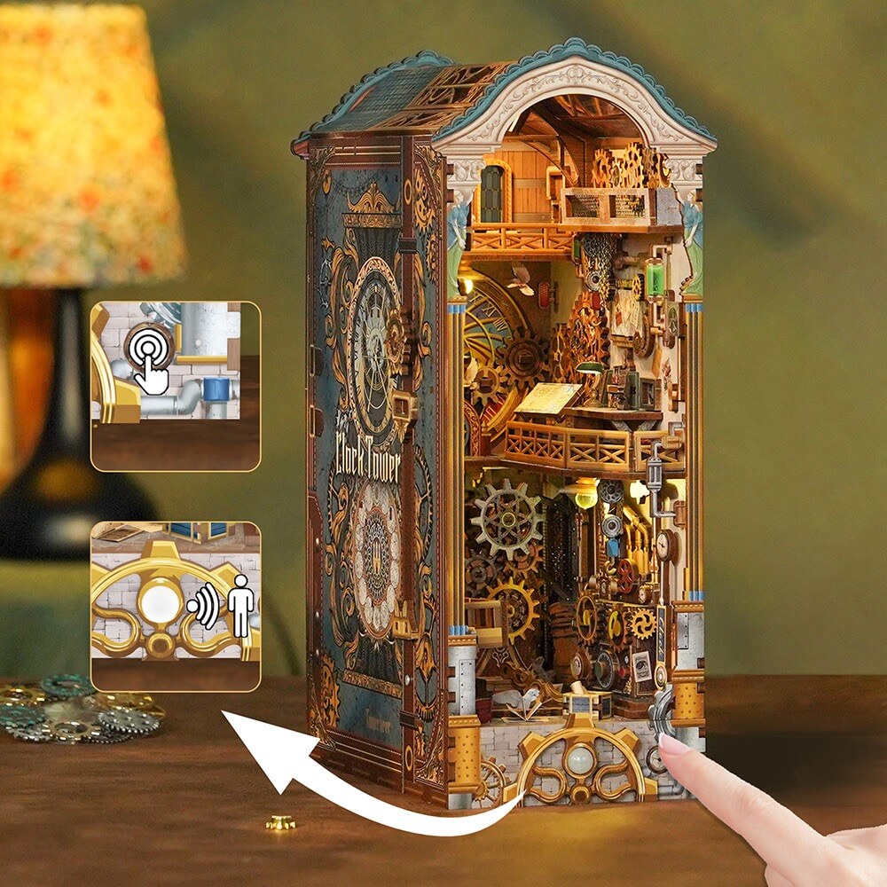 TONECHEER | BOOK NOOK - CLOCK TOWER