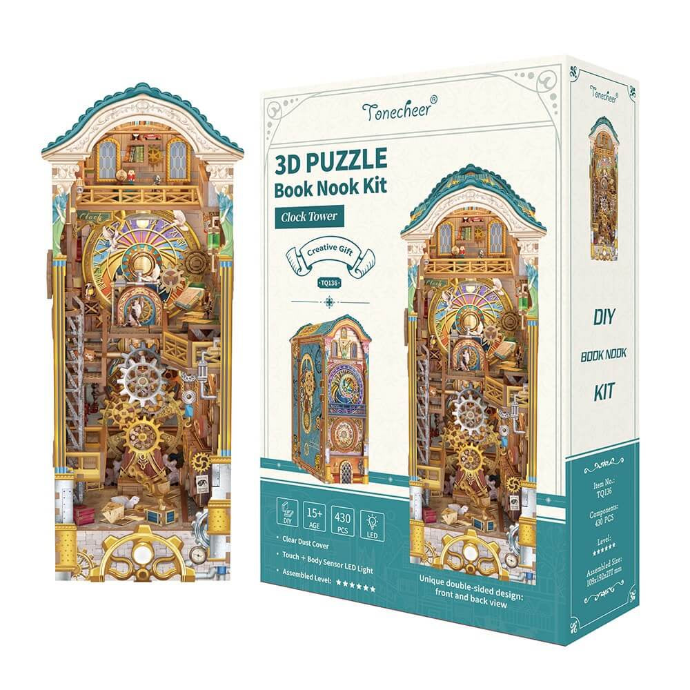 TONECHEER | BOOK NOOK - CLOCK TOWER