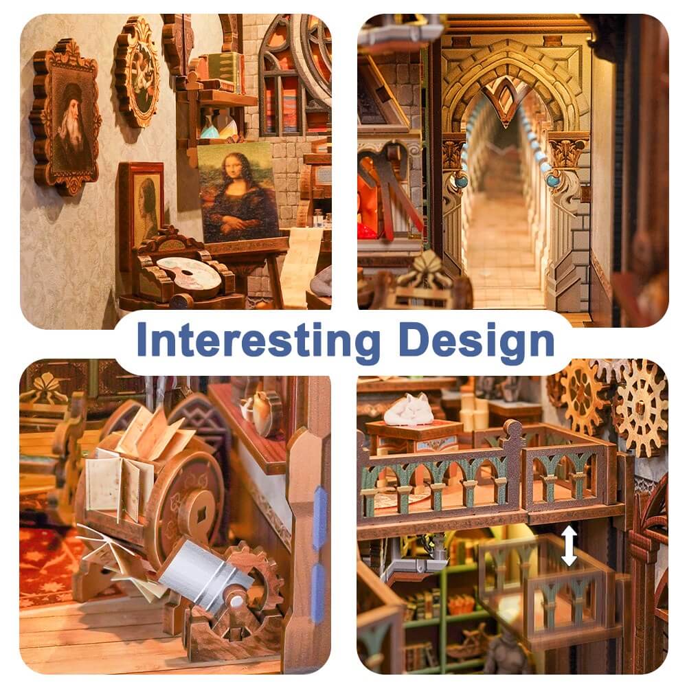 TONECHEER | BOOK NOOK - LEONARDO DA VINCI