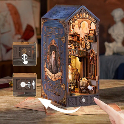 TONECHEER | BOOK NOOK - LEONARDO DA VINCI