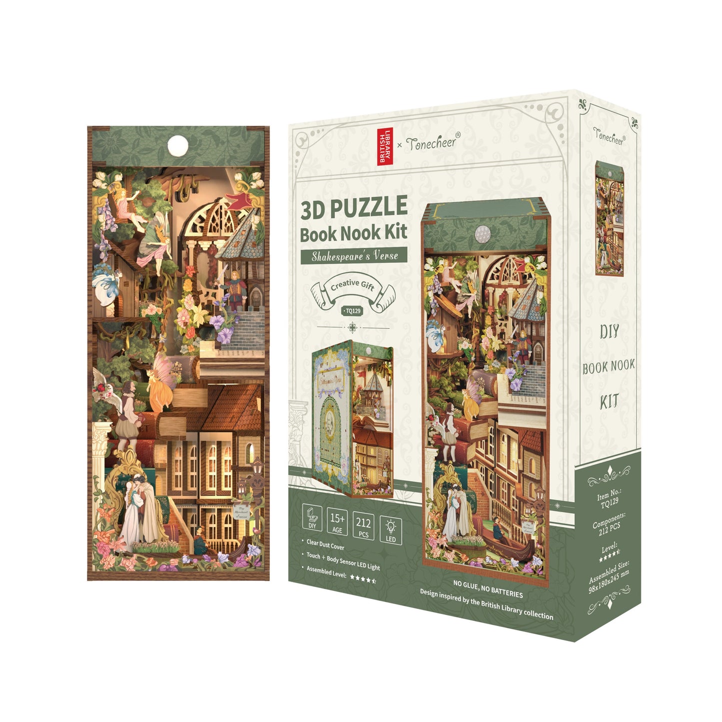 TONECHEER | BOOK NOOK - SHAKESPEARES VERSE