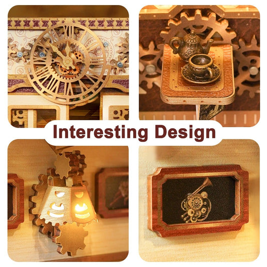 TONECHEER | BOOK NOOK - STEAM FANTASY TRAIN CABIN