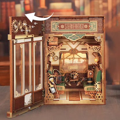 TONECHEER | BOOK NOOK - STEAM FANTASY TRAIN CABIN