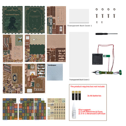 TONECHEER | BOOK NOOK - VIOLIN DETECTIVE AGENCY