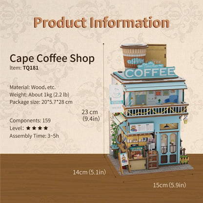 TONECHEER | DESKTOP STORAGE - CAPE COFFEE SHOP