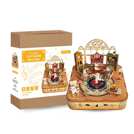 TONECHEER | MUSIC BOX - CAT'S FAMILY