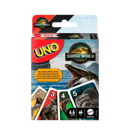 UNO JURASSIC WORLD REBIRTH