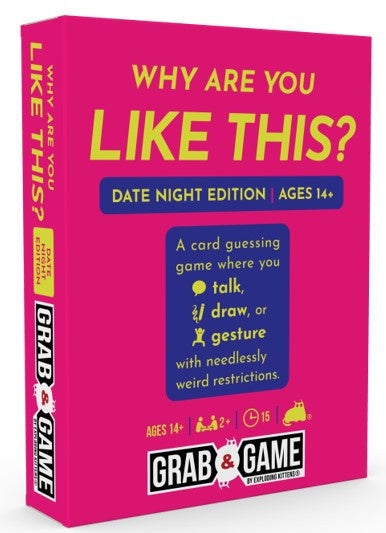 WHY ARE YOU LIKE THIS - DATE NIGHT | GRAB AND GAME