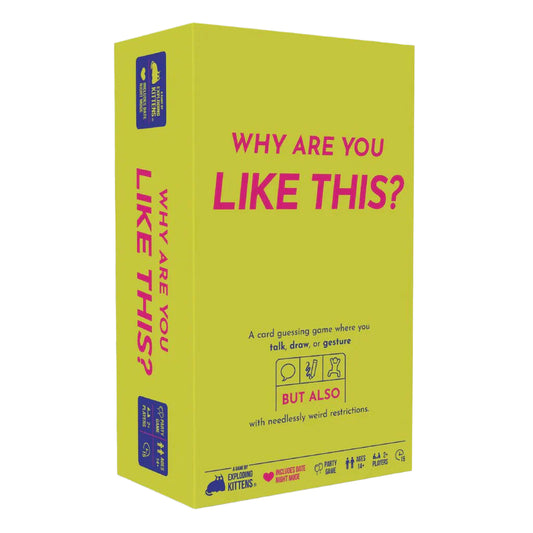 WHY ARE YOU LIKE THIS?