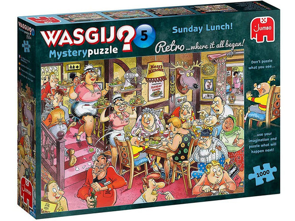 Wasgij Mystery 5 Jigsaw Puzzles 1000 pcs