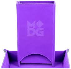 MDG | FOLD UP VELVET DICE TOWER (PURPLE)