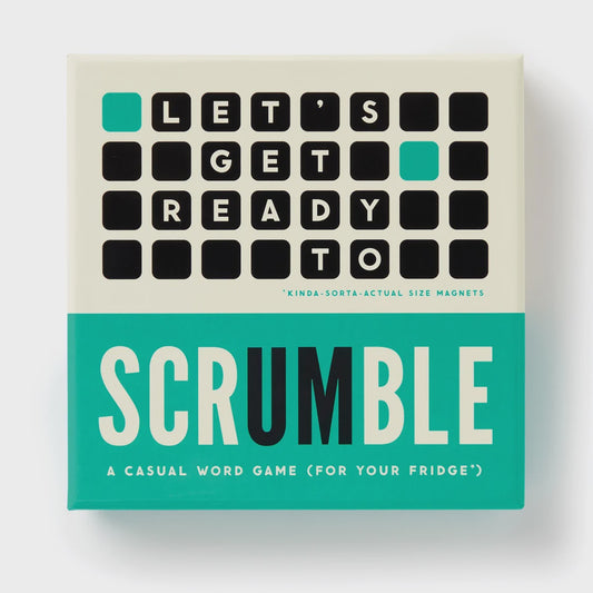 BRASS MONKEY SCRUMBLE MAGNETIC FRIDGE GAME