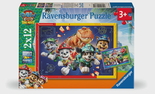 RB (3+) 2 X 12 PC | PAW PATROL DINO MOVIE - UNSTOMPABLE