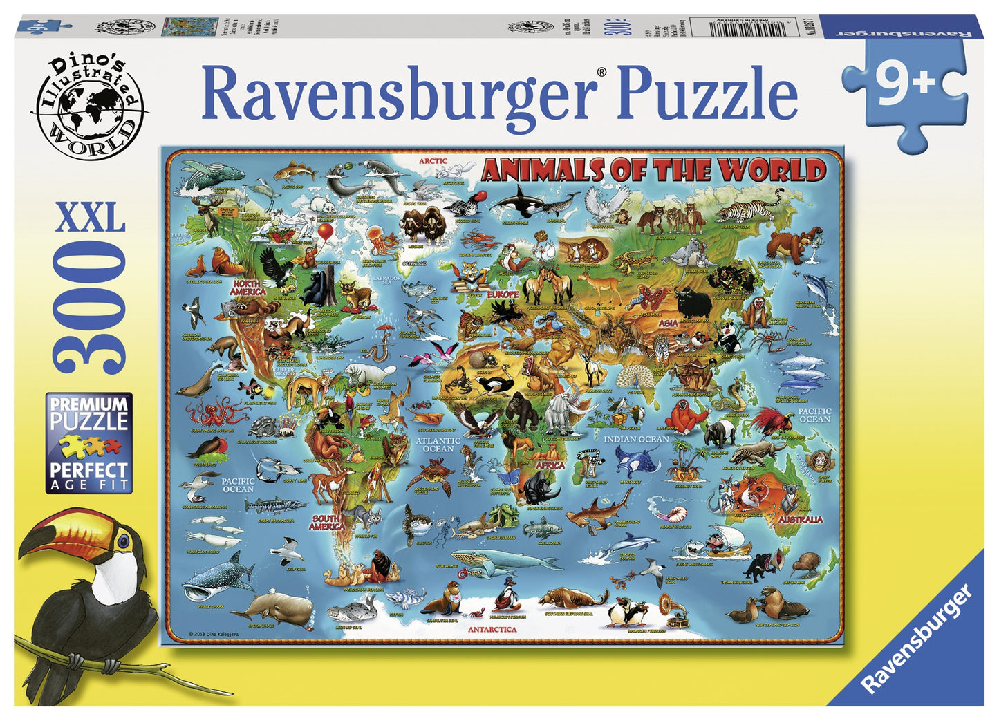 RB (9+) 300 PC | ANIMALS OF THE WORLD