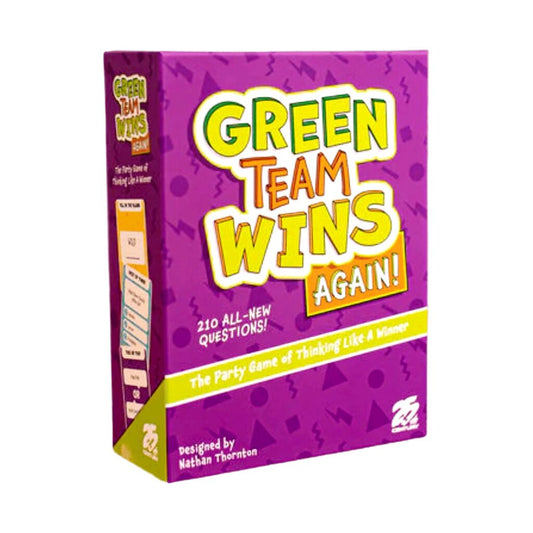 GREEN TEAM WINS AGAIN!