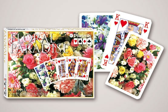 PIATNIK CARDS | BRIDGE - FLORAL PARADISE