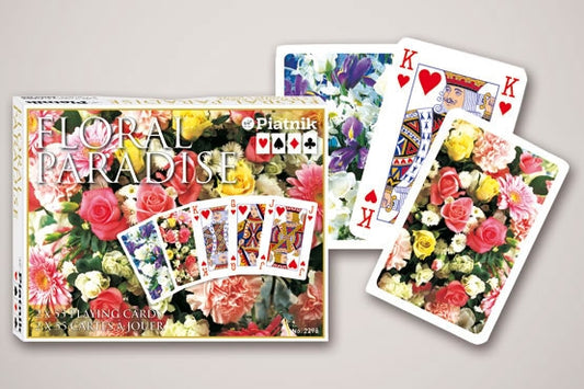 PIATNIK CARDS | BRIDGE - FLORAL PARADISE