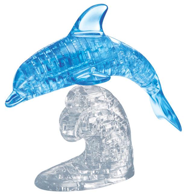 3D CRYSTAL PUZZLE: BLUE DOLPHIN-Games Chain-Australia
