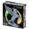 3D CRYSTAL  PUZZLE CLEAR FLYING HORSE