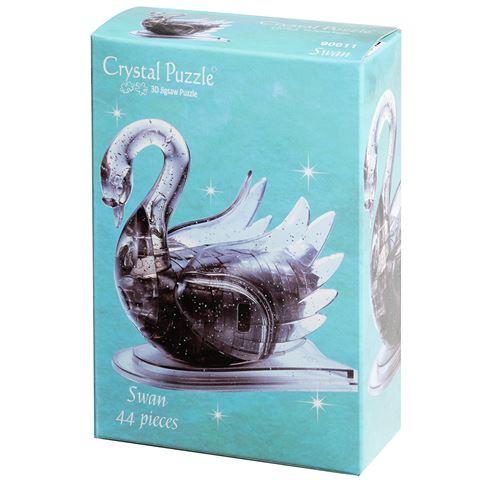 3D CRYSTAL PUZZLE: CLEAR SWAN