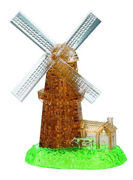 3D CRYSTAL PUZZLE: LARGE WINDMILL-Games Chain-Australia