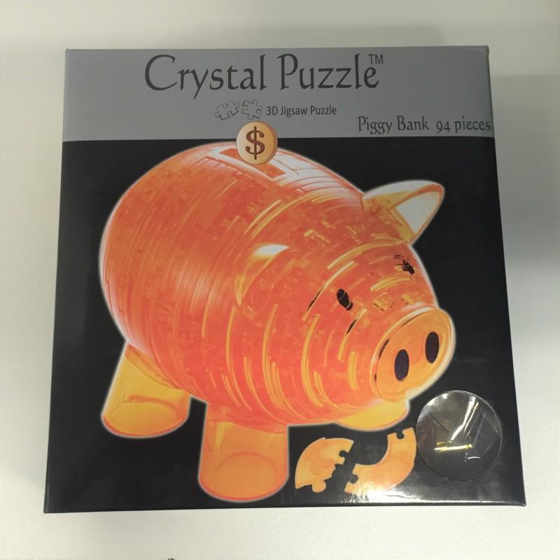 3D CRYSTAL PUZZLE: PIGGY BANK-Games Chain-Australia