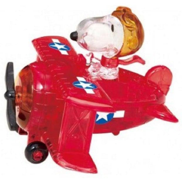 3D CRYSTAL PUZZLE Snoopy Flying Ace