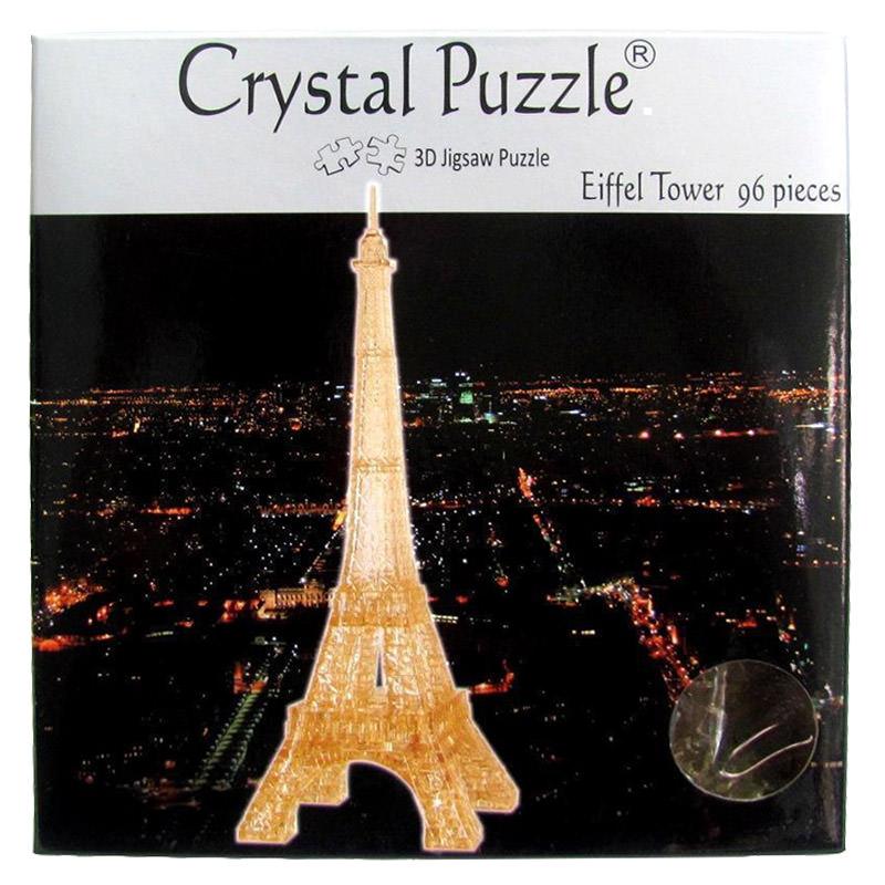 3D CRYSTAL PUZZLES: GOLDEN EIFFEL TOWER