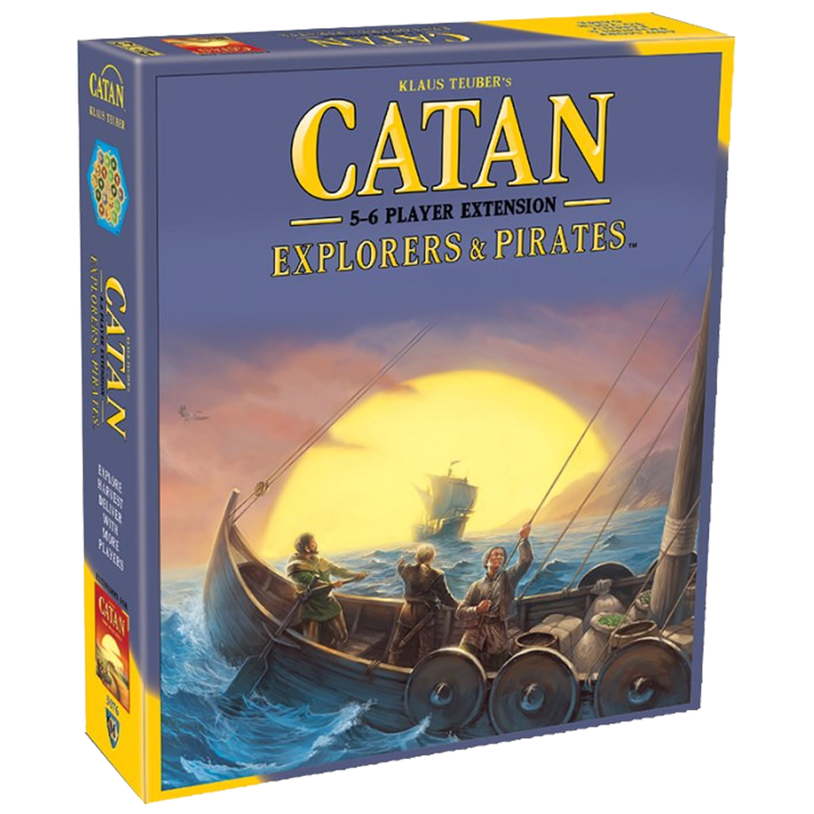CATAN EXPLORERS AND PIRATE 5/6 PLAYERS EXTENSION