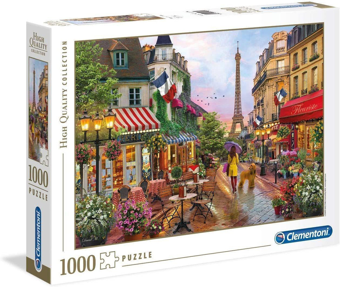 Clementoni Flowers in Paris  jigsaw Puzzles   - 1000 Pcs