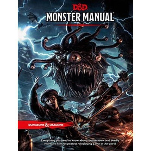 DUNGEONS & DRAGONS 5TH EDITION MONSTER MANUAL-Games Chain-Australia