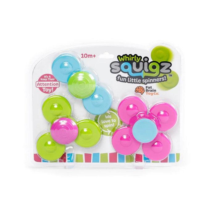 FAT BRAIN TOYS - WHIRLY SQUIGZ - BABY TOY