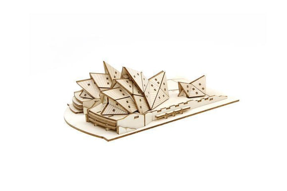 KI-GU-MI  Plywood Sydney Opera House puzzle
