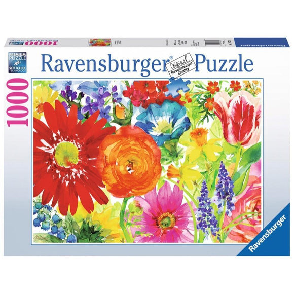 Ravensburger - Abundant Blooms 1000pc jigsaw puzzles