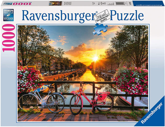 Ravensburger - Bicycles in Amsterdam  jigsaw puzzle 1000 pcs