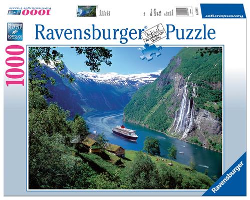 Ravensburger  -Norwegian Fjord  jigsaw puzzle 1000pc