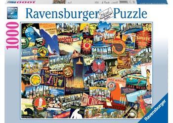 Ravensburger - Road Trip jigsaw Puzzle 1000pc