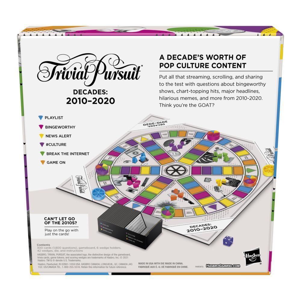  Hasbro Gaming Trivial Pursuit Master Edition Trivia Game, Board  Games for Adults and Teens, Includes Electronic Timer, Trivia Games for 2  to 6 Players, Ages 16 and Up ( Exclusive) 
